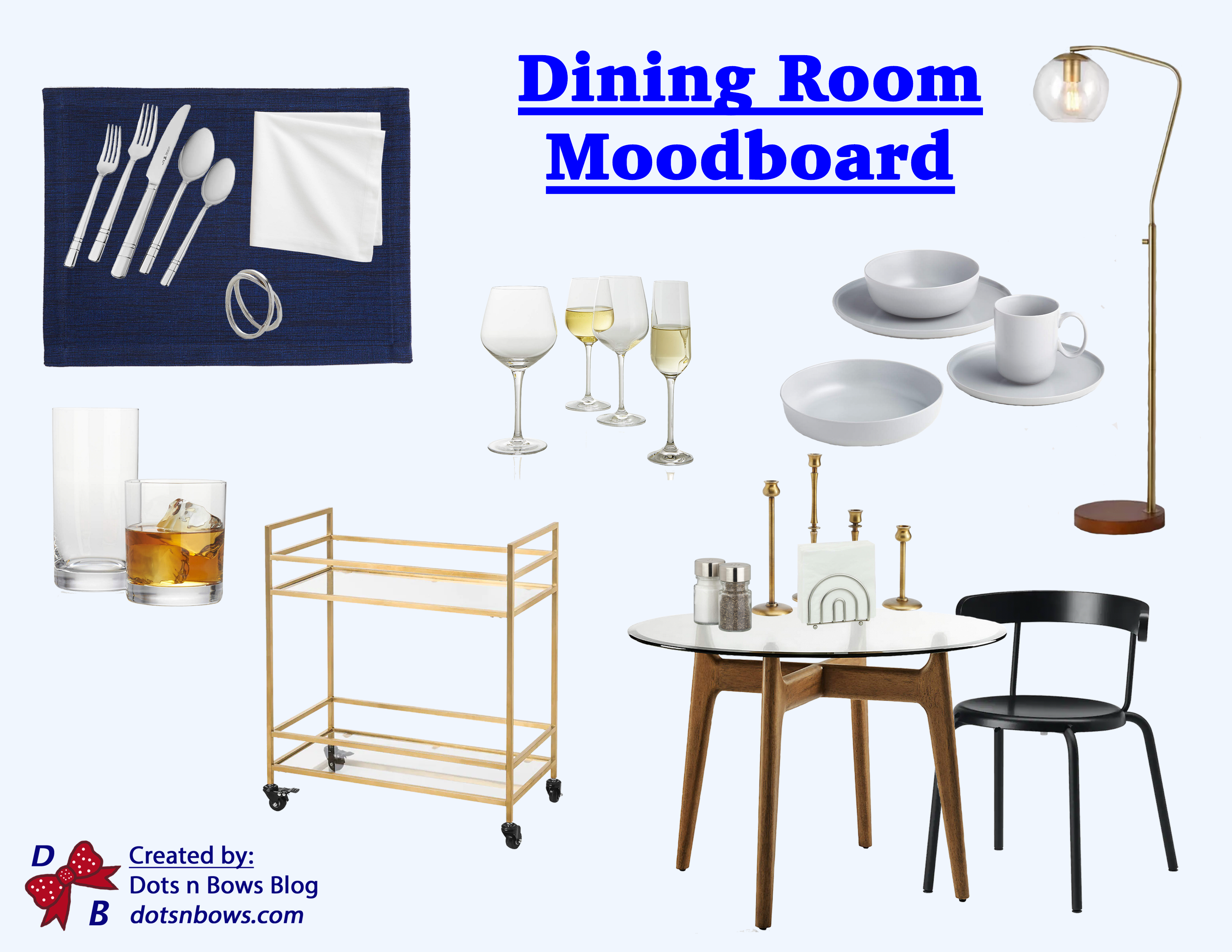 Apartment Mood Board Series: Dining Room (November 2021)