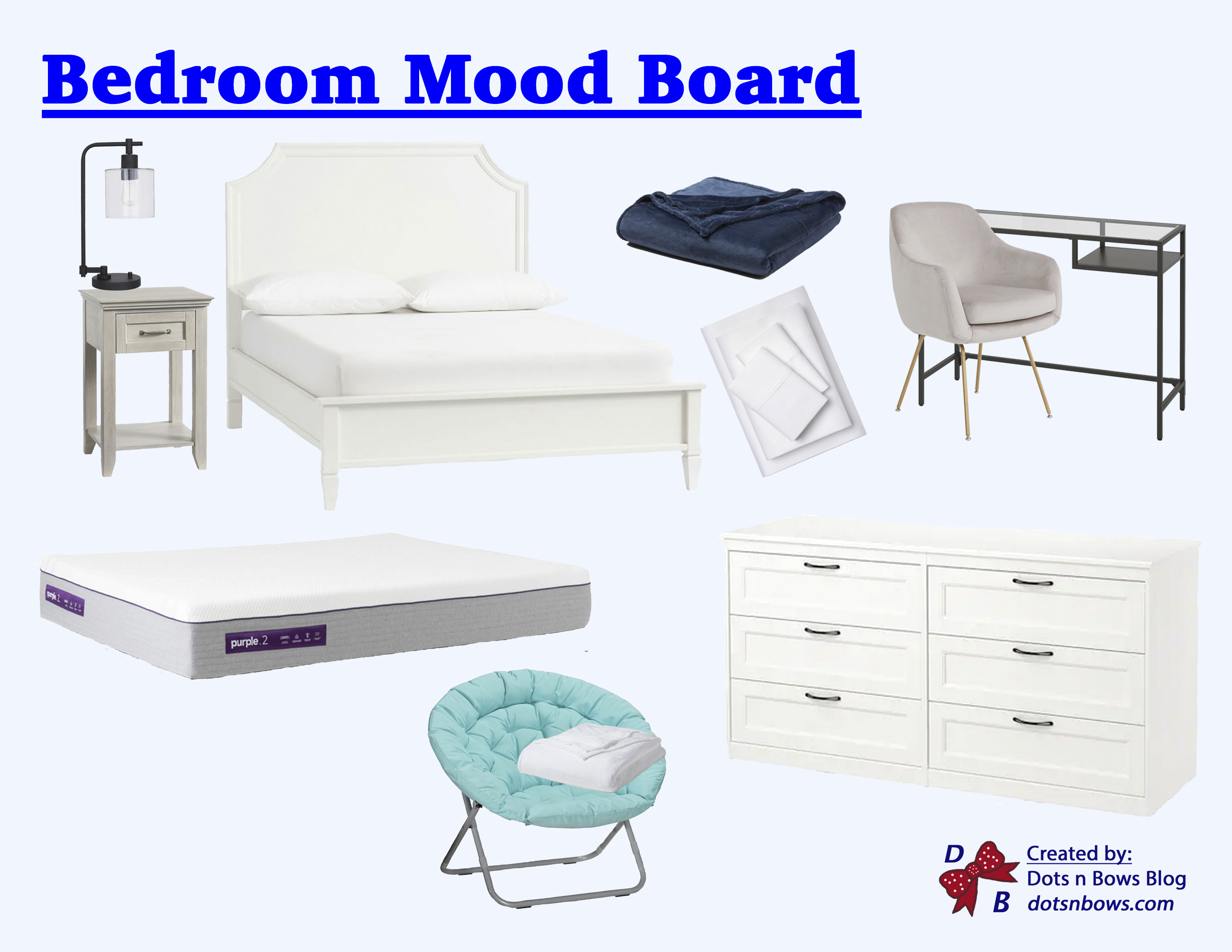 Apartment Mood Board Series: Bedroom (March 2022)